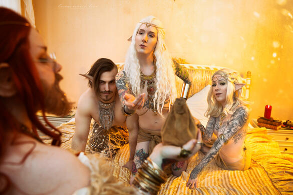 By Luminous Lux, with Cira Meisen, LightingCosplay, Famous Ralf